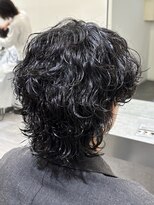 ビカムメンズヘアー 栄店(become men's hair)&nbsp;トレンドサーフカールパーマ/メンズウルフ/メンズパーマ/名古屋