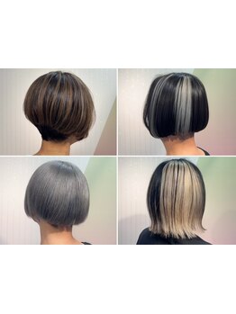 豊富なカラー剤であなたの理想のスタイルを叶えます♪髪と頭皮に優しく、艶のある美しい髪色へ☆