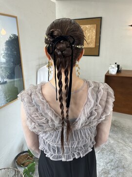 ヘアー バトン(hair vaton) タイトヘア