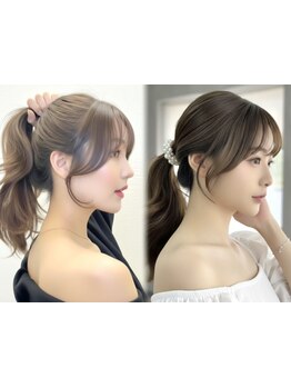 韓国風S字レイヤーカットや小顔巻きもお任せ*動くたび表情が変わる、貴方だけのデザイン提案♪[新小岩駅]