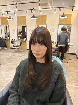ヘアリゾートエーアイ 浅草店(hair resort Ai) 顔周りレイヤーカット
