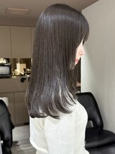 メゾンマイル 恵比寿(maison mile)&nbsp;オリーブグレージュ/透明感カラー/レイヤーカット/恵比寿駅