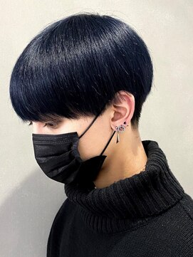 エルマーク 梅田(L-MARK) マッシュ/黒髪/ナチュラルマッシュ/メンズ/ツーブロック