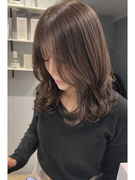 ベルベットヘア 千早店(Velvet hair) 髪質改善カラー×グレージュカラー【みつ】