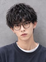 アビリタ(abilita) メンズカット ニュアンスパーマ ダウンパーマ マッシュ 20代30代