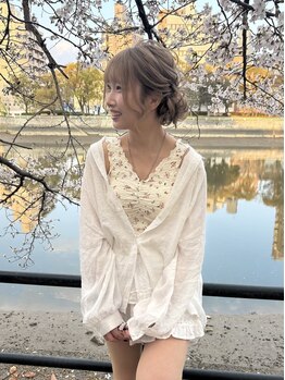 set salon elle 中洲店【10月上旬 NEW OPEN（予定）】の写真/【早朝予約◎】大切な1日を美しく彩る★イベント等のカジュアルヘアセットはset salon elleにお任せ！