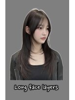エイバヘア 新大久保(AVAHAIR)&nbsp;[韓国独自] ロングフェイスレイヤード
