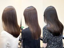 アールヘア(ar hair)の雰囲気（髪質改善縮毛矯正で若々しい艶髪へ。年齢によるパサつきうねりに）