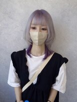 フィガロ バイ テイラー(FIGARO by Taylor) ラベンダーホワイト×パープルインナー