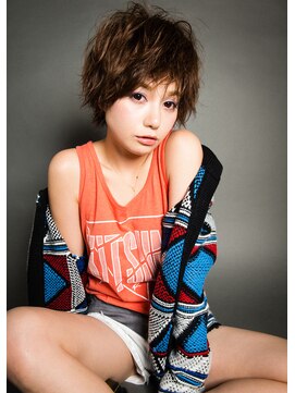 オーガスト ヘア ネイル(AUGUST hair nail) カジュアル×ショート /モード