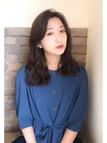 ヘアメイク シュシュ(Hair make chou chou)&nbsp;かきあげバングエレガントウェーブ【chou-chou 北林夏実】