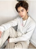 【山田】アップバングナチュラルブラウン