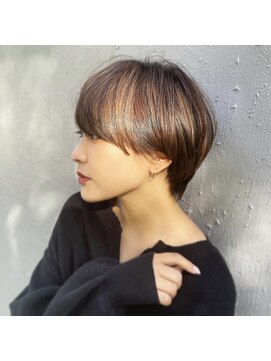 ラナ 渋谷(Lana) 【Chill】かわいい季節のピンクベージュクールショートボブルフ