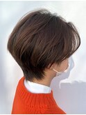 大人可愛いひし形ショート