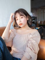 ヘアー アークス 上大岡店(hair ARKS)&nbsp;切りっぱなしでもガーリーにARKS上大岡