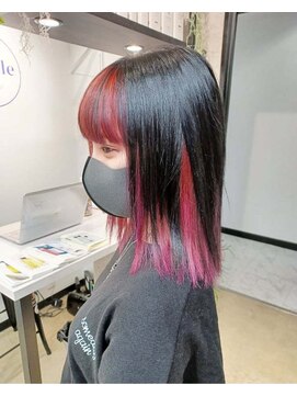 パープル(purple) ネオンピンクアンブレラ