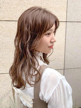 オーブ ヘアー ブルーム 西新店(AUBE HAIR bloom) 20代・30代_小顔レイヤーパーマ