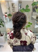 浴衣ヘアセット