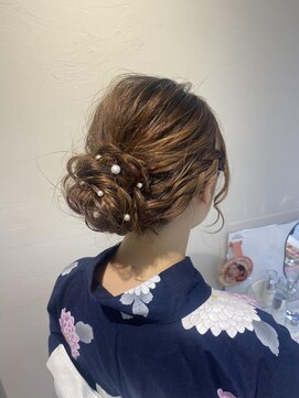 テトラ バイ ネオリーブ 横浜西口店(tetra by neolive) ＊ボリューミー！ふわふわアップアレンジ＊