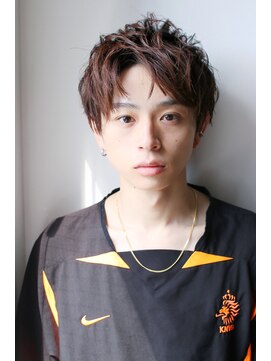 アントワープトーキョー(antwerp TOKYO) 『力石サトシ』束感ショートツーブロックマッシュアップバング