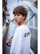 ガーデン オオタカノモリ(garden otakanomori)&nbsp;メンズアッシュカラー/スパイラルパーマ/ツーブロック