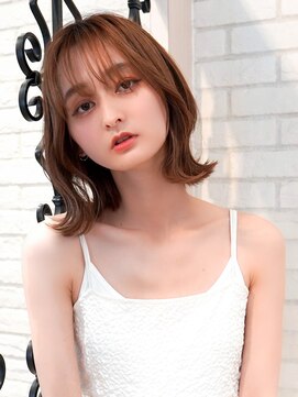 エステージ 鳳店(S-TAGE) シースルーバング×くびれミディアム