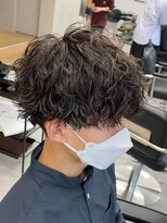 ラヴィズムバイフィフス(LUVISM by fifth) 波巻きスパイラルパーマメンズマッシュパーマツイストパーマ