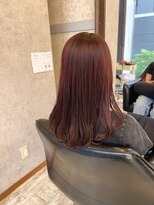 ノア ヘアデザイン 町田店(noa Hair Design) ブリーチなしピンクブラウン