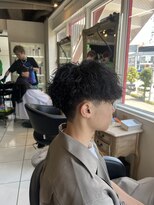 アイズ 海老名(AIZU) 波巻きスパイラルパーマ シャドウパーマ メンズパーマ