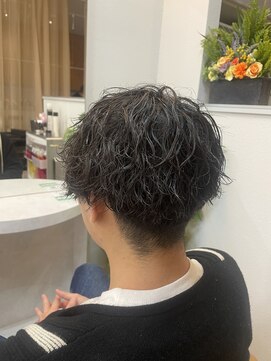 スノードロップ 高円寺店(Snowdrop) ハイライト/マッシュパーマ/ウルフ/アッシュブラック