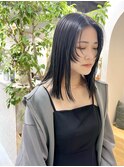 顔周りウルフ