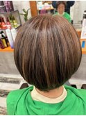 ショートボブスタイル
