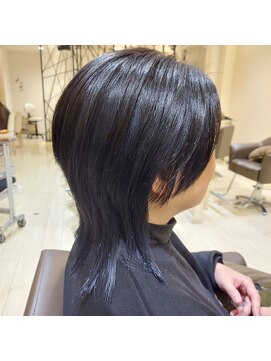 アネックス さかもとウイングポート店(ANNEX) インナーカラーブルーブラック