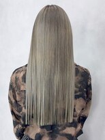 アイティーバイアルバム 藤沢店(IT by ALBUM)&nbsp;ハイトーンオリーブグレー_エアリーロング_ba483993