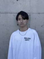 ルィーズ(Lui:z) 前下がりツーブロックマッシュ　
