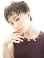 ロンドクロエ 横浜(Lond Chloe)&nbsp;ショート×ウェーブパーマ/前髪顔周り小顔カット[横浜]