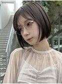 オトナショートボブ　松本