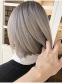 《grow 大井町》シルバーホワイト・グラデーションカラー