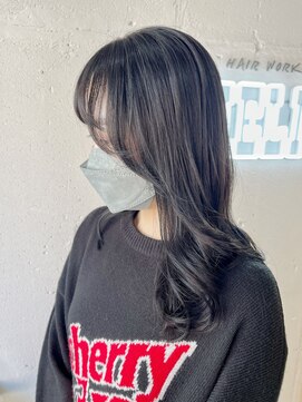 ヘアーワークス ヘルム 渋谷店(HAIR WORKS HELM) ［HELM渋谷］韓流バング☆