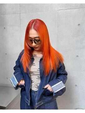 ヴァーディ オモテサンドウ(Vardy omotesando) deep orange/オレンジ 暖色 レイヤー