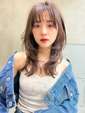 エイミー(Aimee) Aimee 町田　ハッシュカット×ナチュラルブラウン