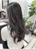 コントラストハイライト/外国人風/ハイライト/レイヤーカット