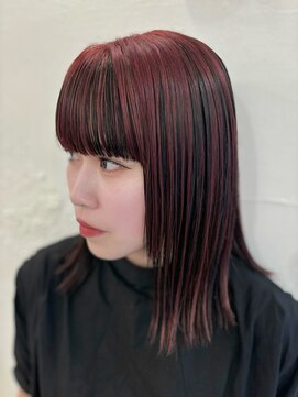 コキリ(kokiri) 【coco】〔ブリーチ、デザインカラー〕アンブレラカラー