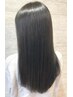 縮毛矯正+カット￥9350《ダメージレス髪質改善縮毛矯正》