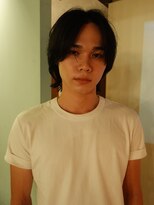 ノラジャーニー(NORA Journey)&nbsp;メンズボブウルフメンズミディアムレイヤーカットメンズウルフ