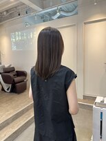 ロカ 表参道(loka)&nbsp;暗めカラー/まろやかベージュ[表参道/ブリーチ/ハイライト]Mai