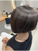 白髪ぼかし透明感3Dカラー