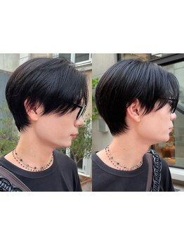 【表参道駅3分】”刈り上げない”清潔感UP好感度ショートヘア！高技術なカットだけで美フォルムショート◎