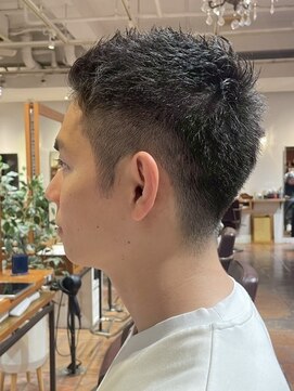 〔mist：MOEKA〕メンズショート/刈り上げ/スパイキーショート#53