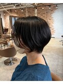 黒髪ショートボブ11.5グランマッシュ